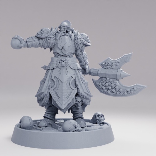 Picture of Pale Lord Kraven On Base