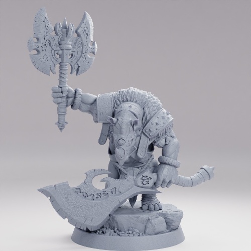 Picture of Polus Greatblade on Base