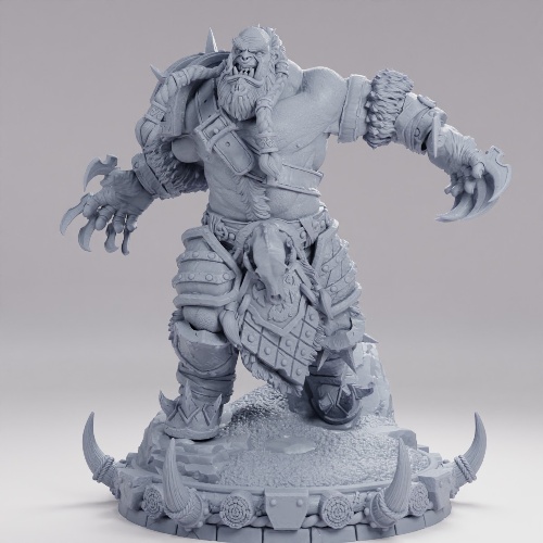 Picture of Skalgrim the Unyielding On Base