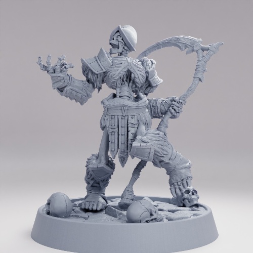 Picture of Skeleton Sergeant Of The Lesser Horde On Base