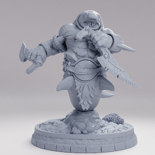 Picture of Thal Korrun Blade of the Undertow on Base