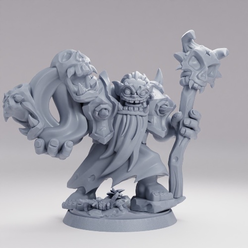 Picture of Orc Warlock on Base