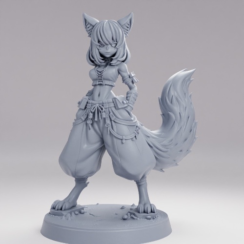 Picture of Fox Girl On Base