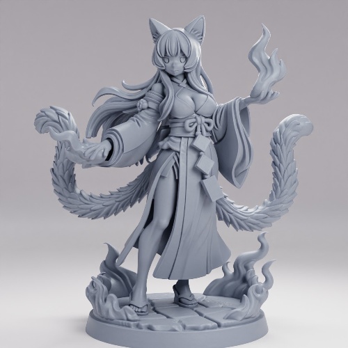 Picture of Homura The Twin Tailed Inferno On Base