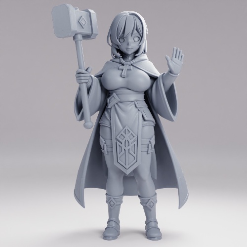 Picture of Seraphina The Human Cleric Alt