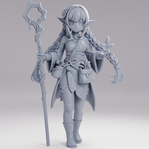 Picture of Sylphidia The Elf Druid
