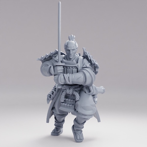 Picture of Charging Samurai