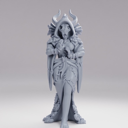Picture of Dark Forest Female Druid Masked