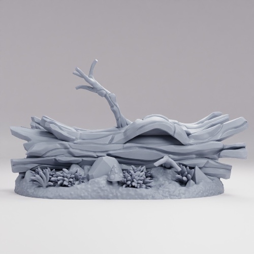Picture of Dark Forest Log