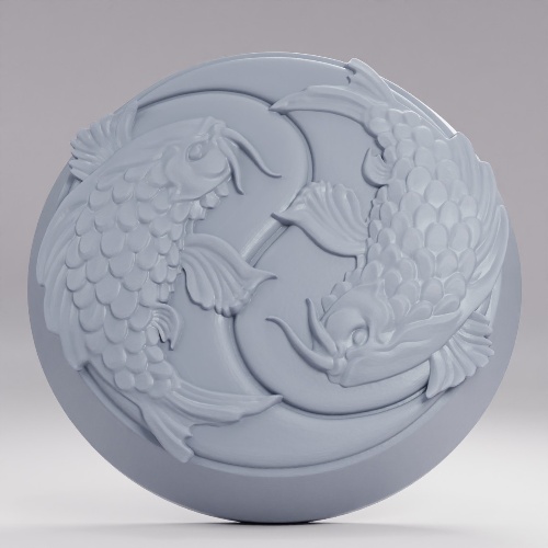 Picture of Koi Fish Base 25mm