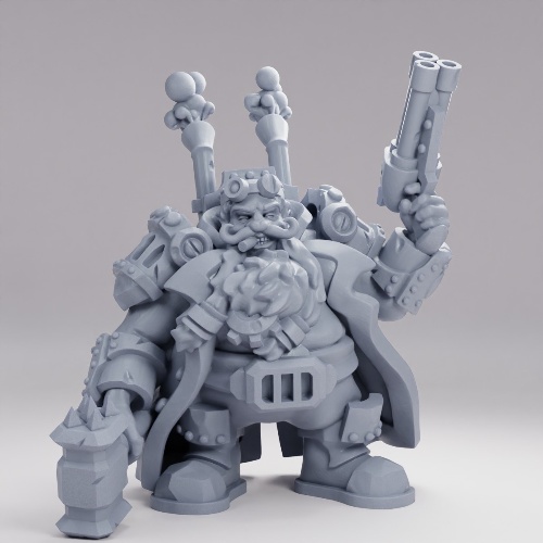 Picture of Steam City Guard Comamander