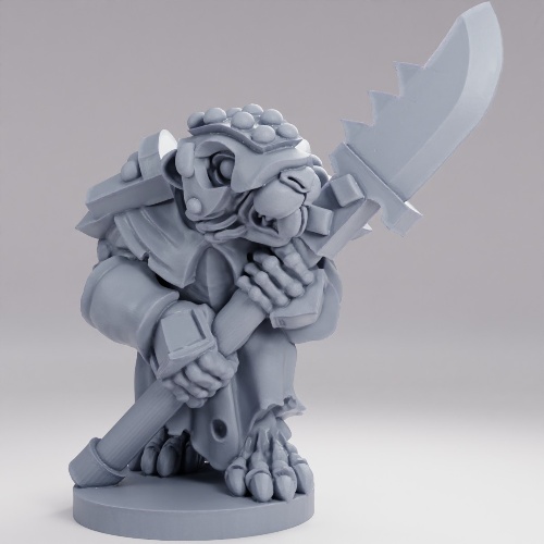 Picture of 15mm Armored Rat Folk A