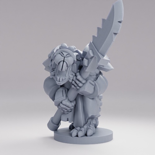 Picture of 15mm Armored Rat Folk B