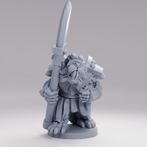 Picture of 15mm Armored Rat Folk D