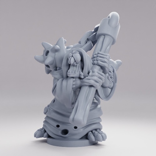 Picture of 15mm Rat Folk Censer Bearer B
