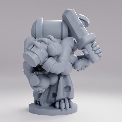 Picture of 15mm Rat Folk Poison Globe A