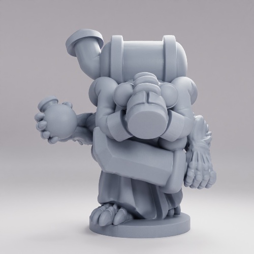 Picture of 15mm Rat Folk Poison Globe B