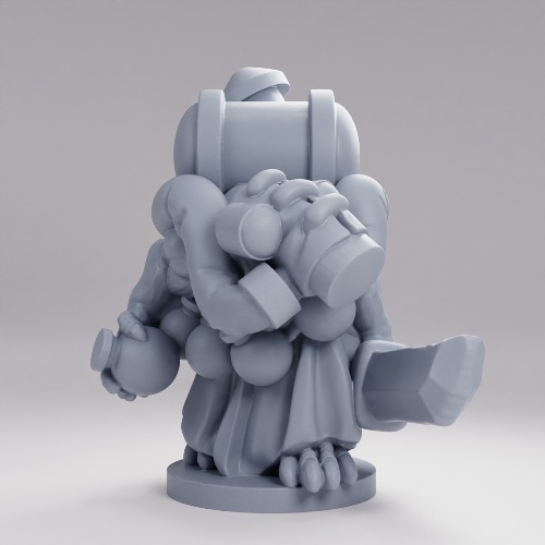 Picture of 15mm Rat Folk Poison Globe C