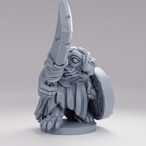 Picture of 15mm Rat Folk With Spear D