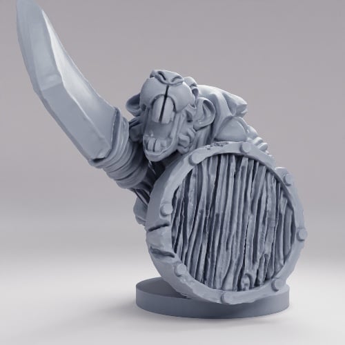 Picture of 15mm Rat Folk With Spear E