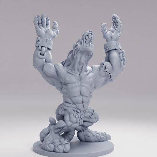 Picture of 15mm Rat Ogre B