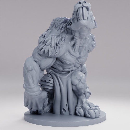 Picture of 15mm Rat Ogre C