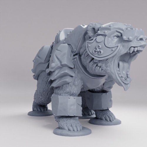 Picture of Armored Bear Pose B
