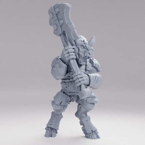 Picture of Armored Beastmen Pose B