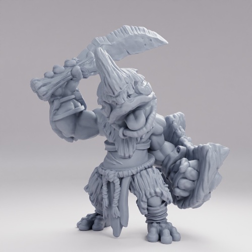 Picture of Armored Frog Folk With Sword C