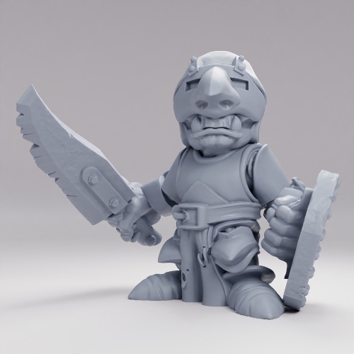 Picture of Armored Sword Goblin C