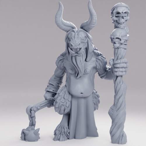 Picture of Beastman Shaman Pose A