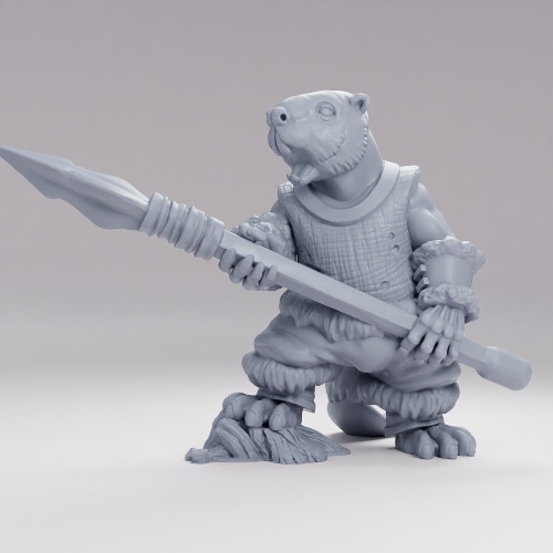 Picture of Beaver Barbarian Spear A