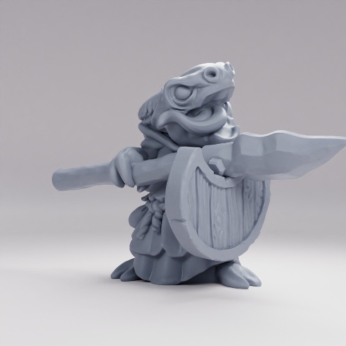 Picture of Cave Kobold Spear Pose A