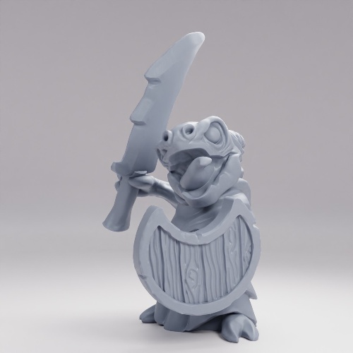 Picture of Cave Kobold Sword Pose A