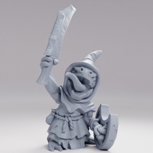 Picture of Cave Kobold Sword Pose B