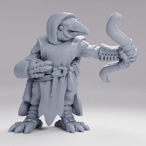 Picture of Crow Folk Bow B