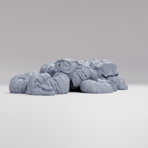 討伐されたヒドラ の画像