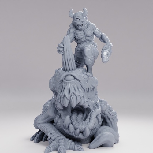 Picture of Demon Riding Toad B