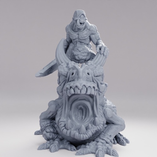 Picture of Demon Riding Toad C