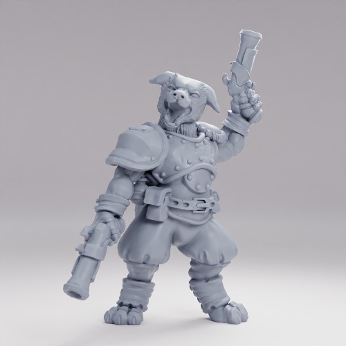 Picture of Dog Folk Gun B