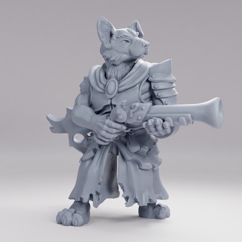 Picture of Dog Folk Gun D