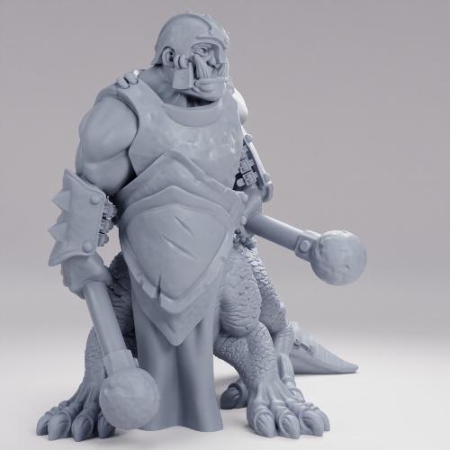 Picture of Dragon Ogre Pose C