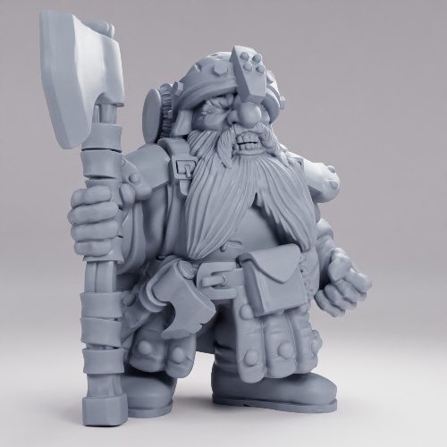 Picture of Dwarf Hero Adventurer A