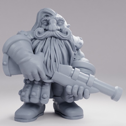 Picture of Dwarf Rifle Pose B
