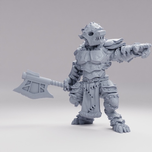 Picture of Gnoll Armored Pose A