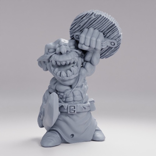Picture of Goblin Shield Pose B