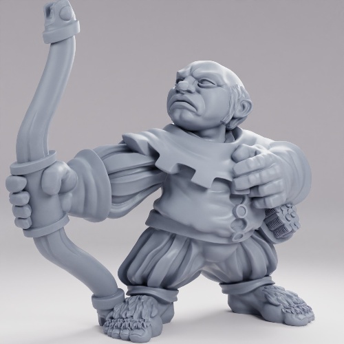 Picture of Halfling Bow Pose C