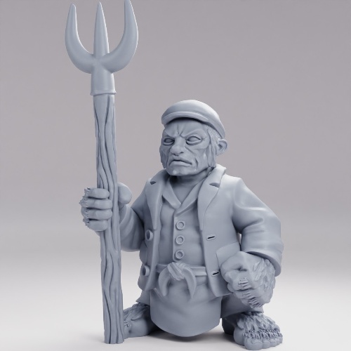 Picture of Halfling Polearm A