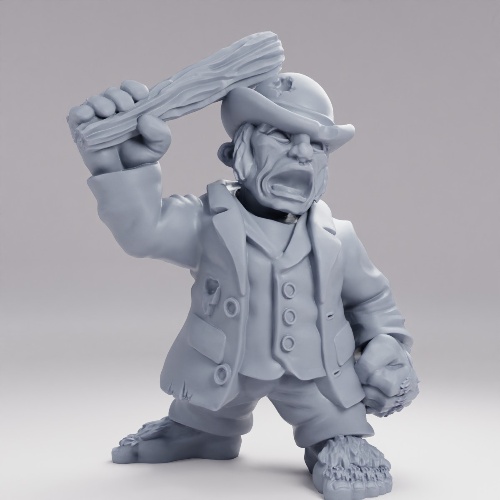 Picture of Halfling With Club A