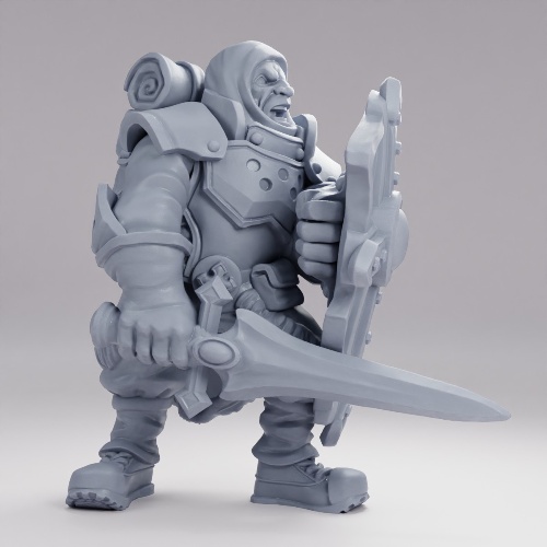 Picture of Holy Warrior Sword Shield E